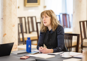 UNESCO Latvijas Nacionālās komisijas dalībnieki RVKM Kolonnu zālē