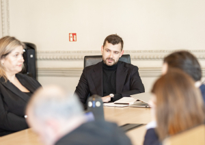 Darba grupas Latvijā radītas mūzikas īpatsvara palielināšanai radiostacijās sēdes norise