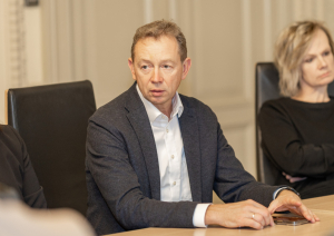 Tikšanās ar biedrības “Laiks kultūrai” pārstāvjiem KM Lielajā zālē