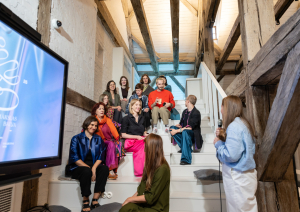Latvijas Mākslas gada balvas preses konference LNRMM telpās, foto: Oskars Artūrs Upenieks / Kultūras ministrija