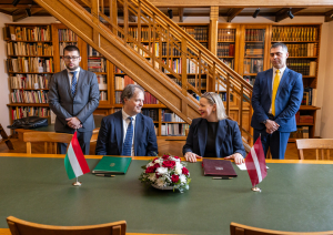 17.02.2025_Latvija un Ungārija paraksta sadarbības programmu kultūrā 2025. – 2027. gadam