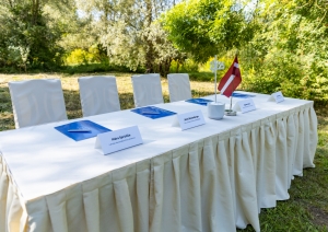 Kultūras ministrija, Cēsu novada pašvaldība, Latvijas Nacionālais arhīvs un Valsts Zemes dienests paraksta vienošanos par jaunas Cēsu arhīva ēkas būvniecību
