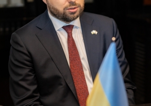 Tikšanās ar Ukrainas vēstnieku Latvijā V.E. Anatoliju Kucevolu (H.E. Mr. Anatolii Kutsevol)