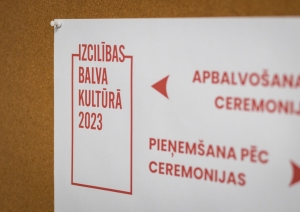 Izcilības balvas kultūrā 2023 baneris