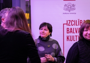 Izcilības balvas kultūrā 2023 pasniegšanas ceremonijas apmeklētāji