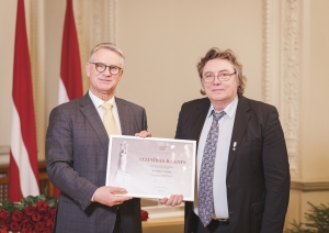 Ministru kabineta Kultūras ministrijas Atzinības rakstu pasniegšanas pasākums