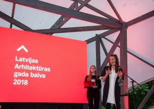 Latvijas Arhitektūras gada balvas 2018 apbalvošanas ceremonija