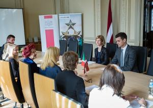 Latvija un Itālija noslēdz vienošanos par sadarbību kultūrā, izglītībā un zinātniskajā darbībā