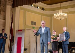 KM apbalvojumu un Cimzes balvas pasniegšanas ceremonija