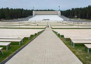 Mežaparka Lielās estrādes pirmā atjaunotā posma svinīgā atklāšanas ceremonija