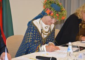 Baltijas valstu kultūras ministri paraksta līgumu par Baltijas valstu komiteju Dziesmu un deju svētku tradīcijas saglabāšanai un attīstībai