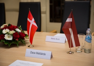 Tikšanās ar Dānijas kultūras ministri Meti Boku (Mette Bock)