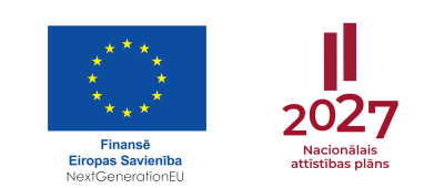 Eiropas Savienības un Nacionālā attīstības plāna 2027 logo