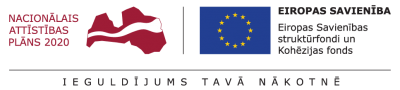 Eiropas Savienības struktūrfondu un Kohēzijas fonda logo