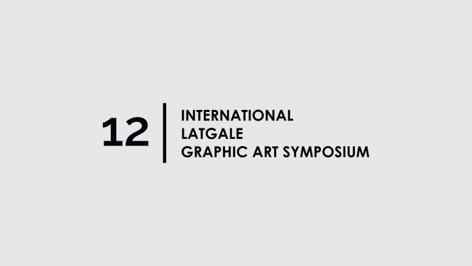 XII Starptautiskā Latgales grafikas simpozija logo