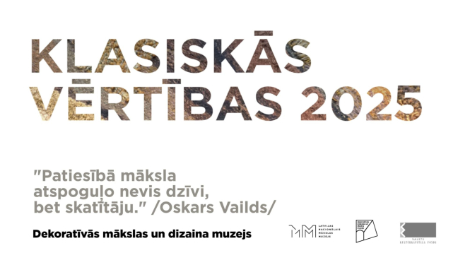 Teksts: “Klasiskās vērtības”