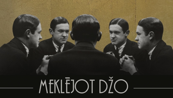 Reklāmas baneris zinātniskajiem lasījumiem “Meklējot Džo” LNMM 08.03.2024.