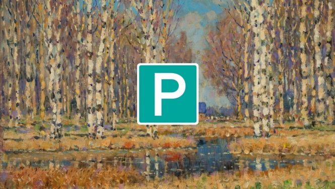 Graphic identity of the Purvītis Prize 2023. Publicity image