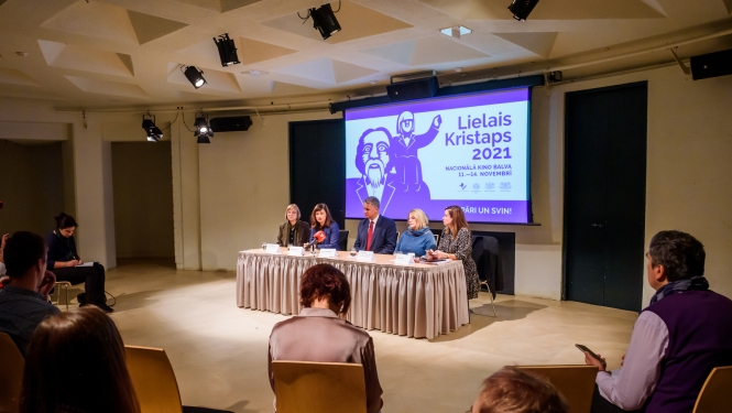 Nacionālās kino balvas “Lielais Kristaps” preses konference