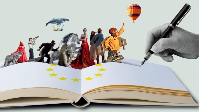 Eiropas autoru dienas vizuālais materiāls