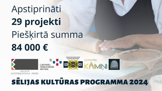 Sēlijas kultūras programmā finansējums piešķirts 29 projektiem