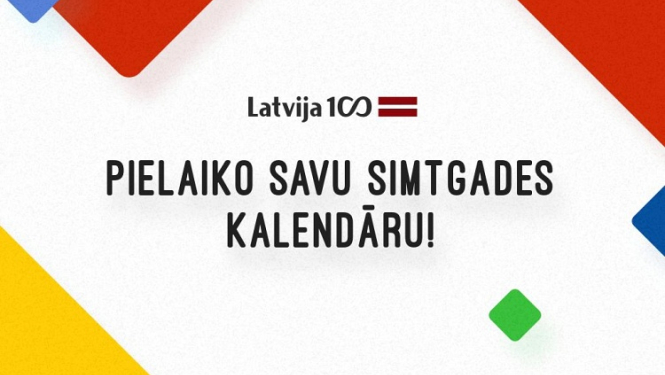 Izpildi testu un pielaiko simtgades notikumu kalendāru