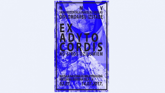 Atvērs jauno mākslinieku izstādi “Ex adyto cordis”