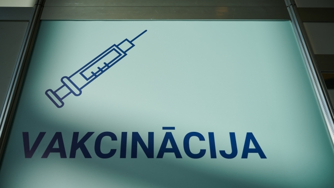 Vakcinēšanas ilustrācijas. Foto: Valsts kanceleja.