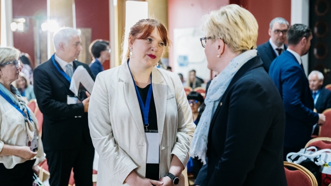 Latvijas kultūras ministre Agnese Logina piedalās Ukrainas kultūras mantojuma atjaunošanai veltītā konferencē “Towards the Recovery of the Culture Sector in Ukraine” Viļņā, Lietuvā