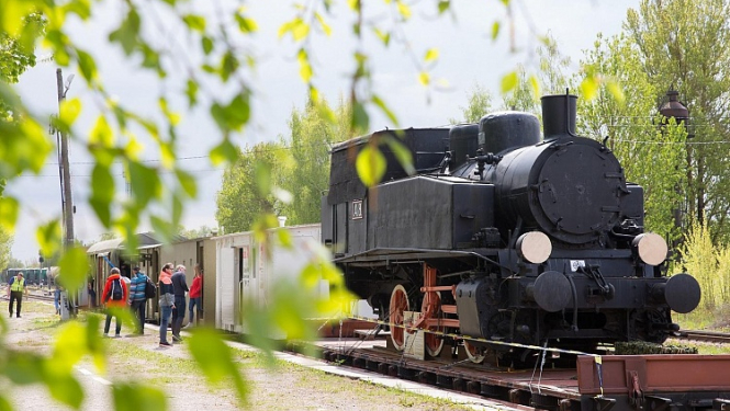 Latvijā nedēļu būs apskatāms unikāls Igaunijas bruņuvilciens