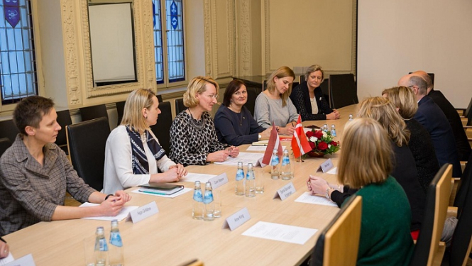 Latvijas un Dānijas kultūras ministru tikšanās