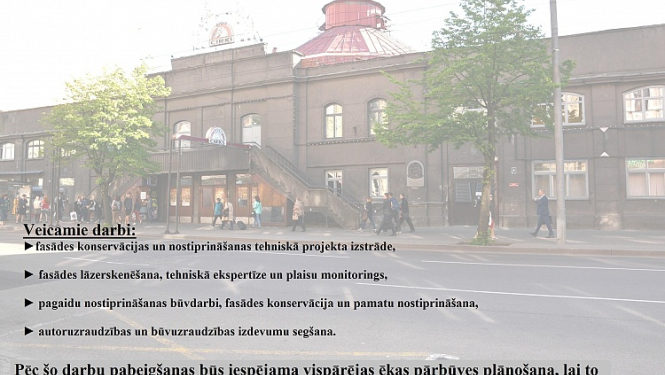 Valdība piešķir 349 676 eiro Rīgas cirka ēkas fasādes sakārtošanai