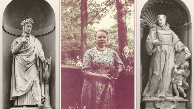 Laimas Akurateres portrets un skulpturu foto