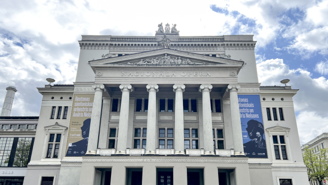 Latvijas Nacionālās operas ēka, foto: Daiga Vīksna
