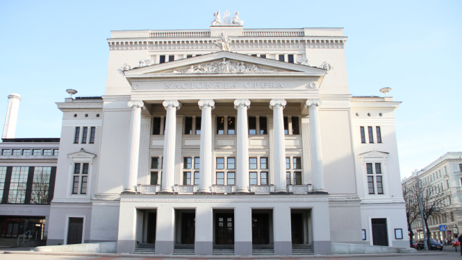 Latvijas Nacionālās operas un baleta ēka, foto: Daiga Vīksna