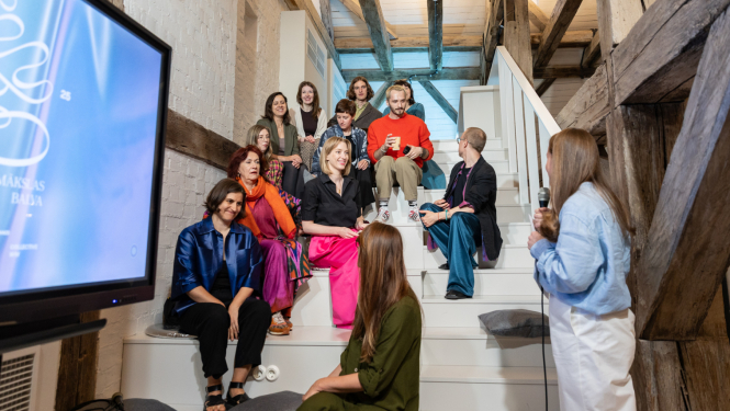 Latvijas Mākslas gada balvas preses konference LNRMM telpās, foto: Oskars Artūrs Upenieks / Kultūras ministrija