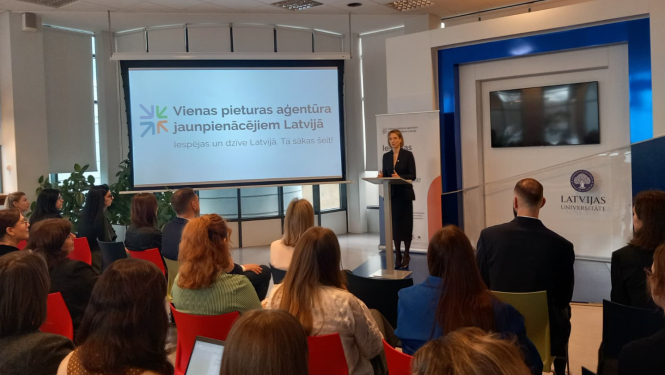 Sabiedrības integrācijas fonda Vienas pieturas aģentūra jaunpienācējiem Latvijā (turpmāk – Aģentūra) pirmā projekta posma noslēguma pasākuma “Ceļš no atbalsta uz piederību” norise