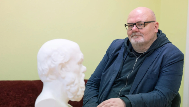 Dr. filoz. asoc. prof. Artis Svece. Foto: Mārtiņš Purviņš/DELFI.lv.