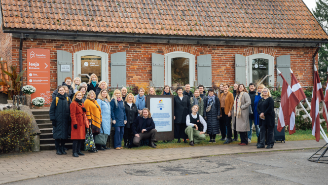 Baltijas un Ziemeļvalstu Eiropas mantojuma zīmes (EMZ) vietu pārstāvju un nacionālo koordinatoru grupas foto