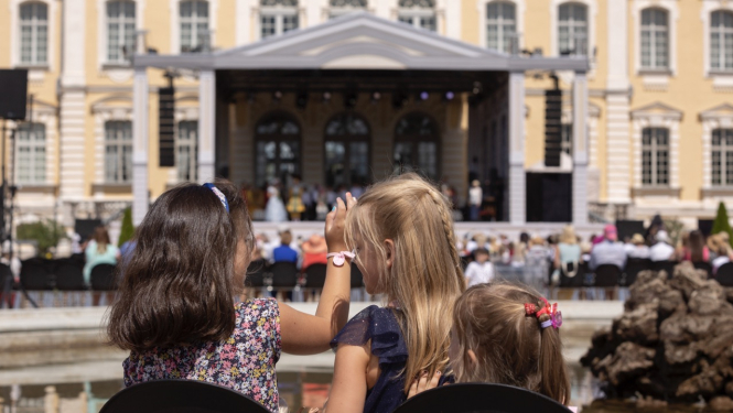 Rundāles pils dārza koncerts bērniem