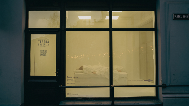 Izstāde “Sapņu sonāte” Čehova teātra galerijā, foto: Jaroslavs Kaščejevs