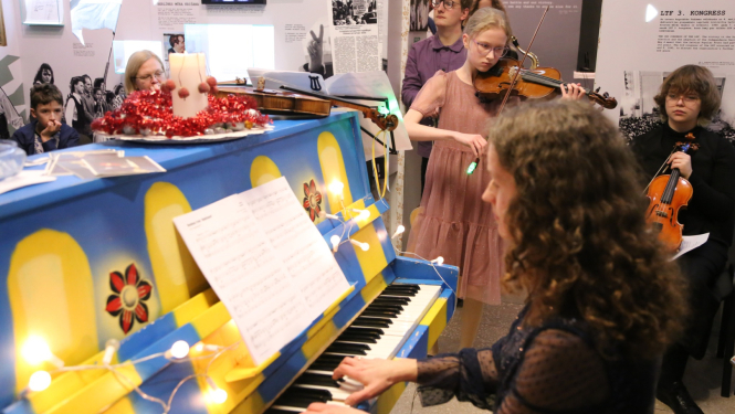 Koncerts LNVM Tautas frontes muzejā