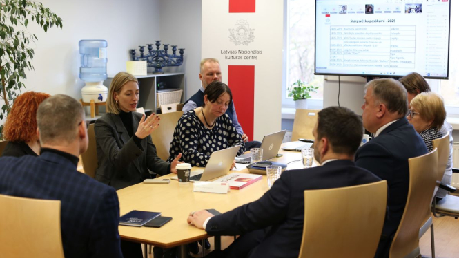 Kultūras ministres tikšanās ar Latvijas Nacionālā kultūras centra, Latvijas Pašvaldību savienības un pašvaldību pārstāvjiem