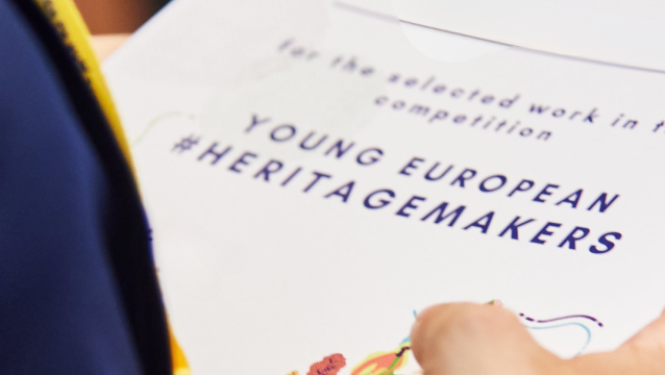 Attēls ar tekstu: Young European Heritage Makers