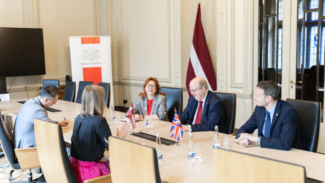 Tikšanās ar Lielbritānijas un Ziemeļīrijas Apvienotās Karalistes ārkārtējo un pilnvaroto vēstnieku Latvijas Republikā V.E. Polu Bramelu (H.E. Mr Paul Brummell)