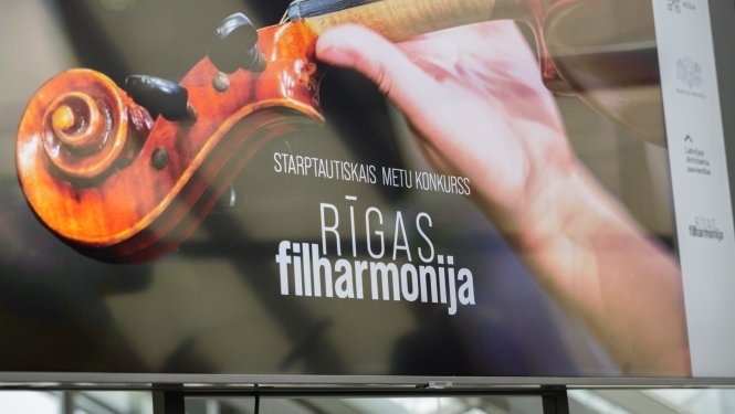 Preses konference par Rīgas filharmonijas starptautisko metu konkursu