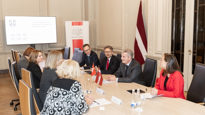 Tikšanās ar Lugāno pašvaldības un Raiņa un Aspazijas muzeja Lugāno vadības delegācijas pārstāvjiem