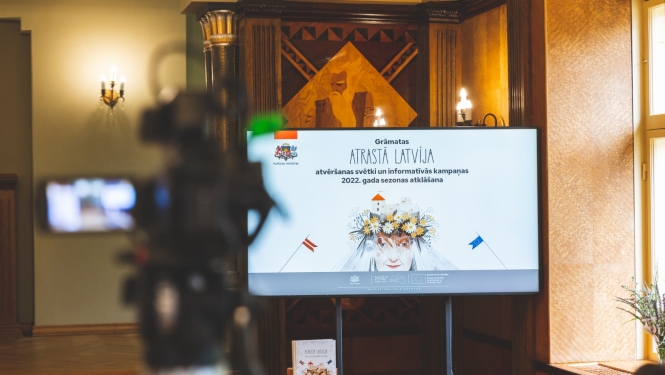 grāmatas “Atrastā Latvija” atvēršanas svētki un informatīvās kampaņas atklāšana