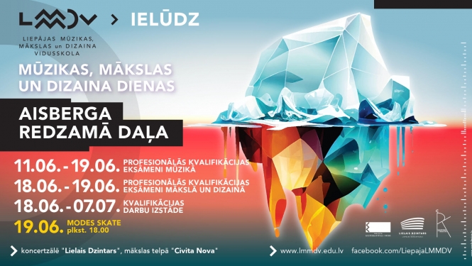 Izstādes “Aisberga redzamā daļa” vizuālais materiāls