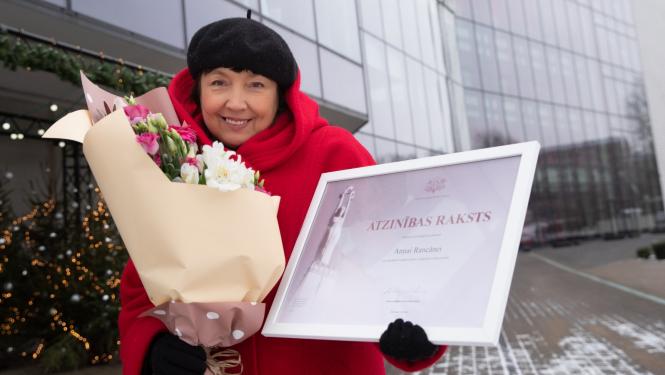 Dzejniece, dramaturģe un publiciste Anna Rancāne.